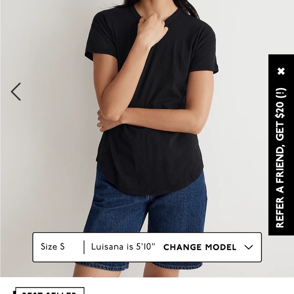 Madewell basic tee - Picture 3 of 3